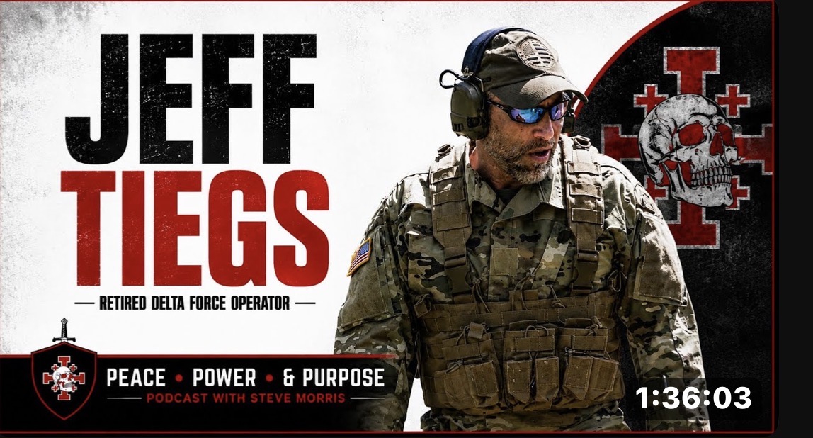 Retired Delta Force Operator Jeff Tiegs on Christ, Spiritual