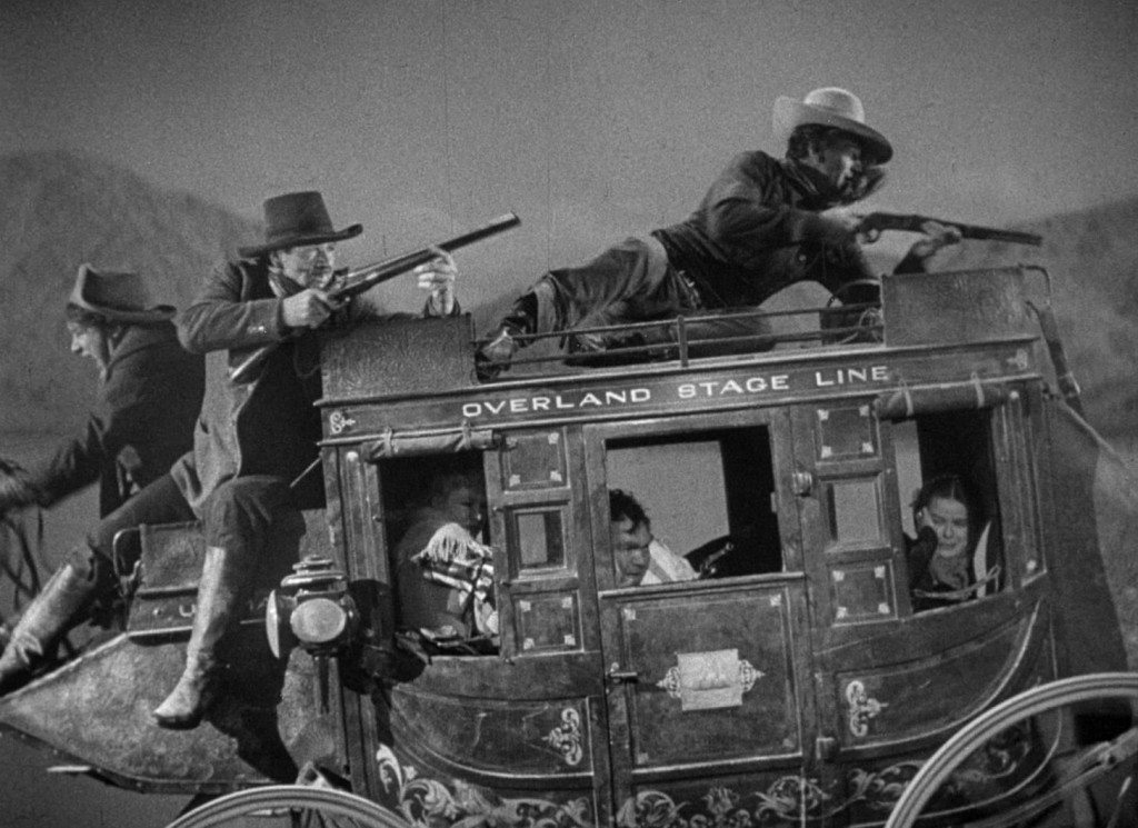 John Wayne in the movie Stagecoach