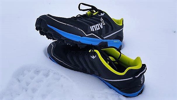 MUD IN THE INOV-8 ARCTIC CLAW 
