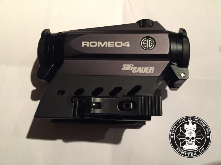 Sig Sauer Romeo 4 Red Dot Micro Frame Major Reliability Spotter Up