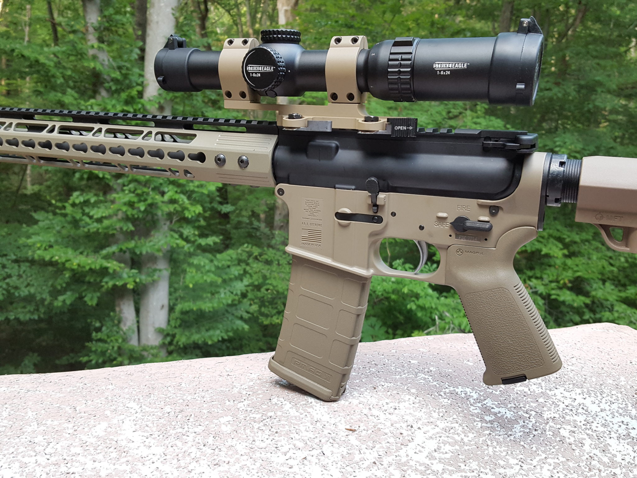 Testing The Lightweight FMK AR1 EXtreme AR 15 Lower Spotter Up Testing The Lightweight FMK AR1 EXtreme AR 15 Lower Spotter Up