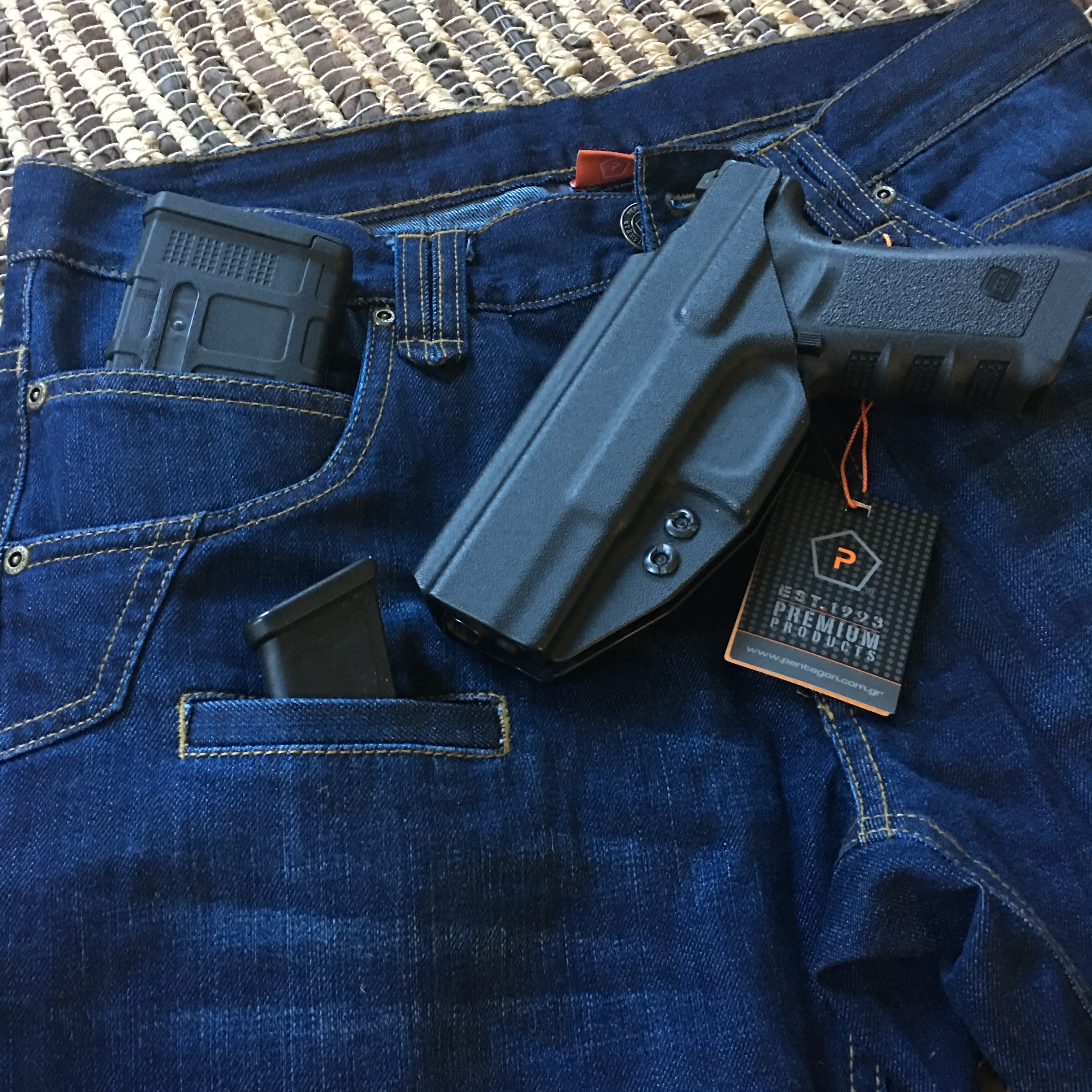 Sur oeste Golpeteo Ánimo Pentagon Rogue Tactical Jeans in Indigo Blue for Every Day Carry (EDC) •  Spotter Up