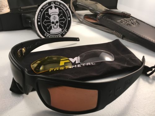 New Fast Metal Black Screaming Demon Beryllium Polarized Lens Sunglasses 