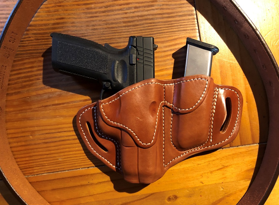 1791 GUNLEATHER 2.2 Flex Mag Leather Holster Polymer & Metal Double Magazines 