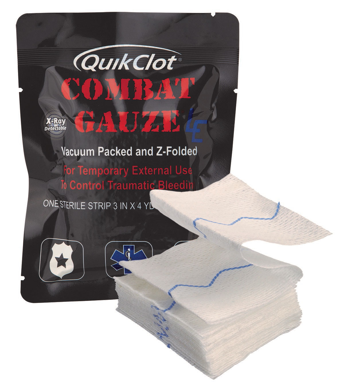Putting Together a Trauma Kit QuikClot Combat Gauze • Spotter Up