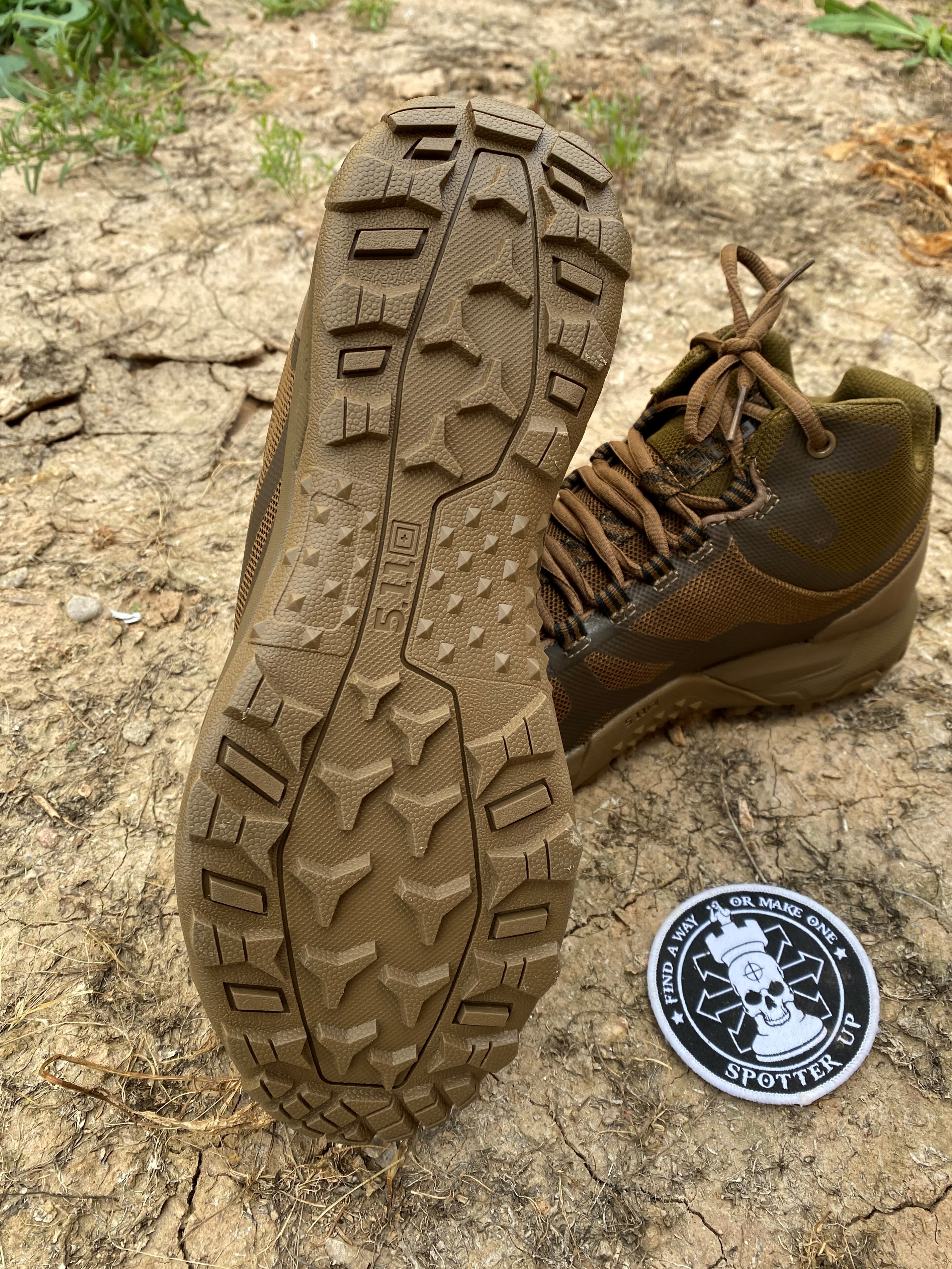 5.11 Tactical A.T.L.A.S. Mid Boot Sole Tread • Spotter Up