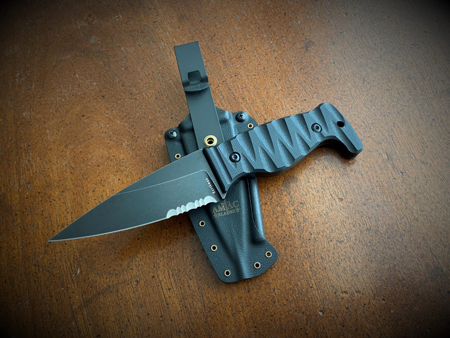 US Navy SEAL Designed AMTAC Blades Northman — EDC Fixed Blade