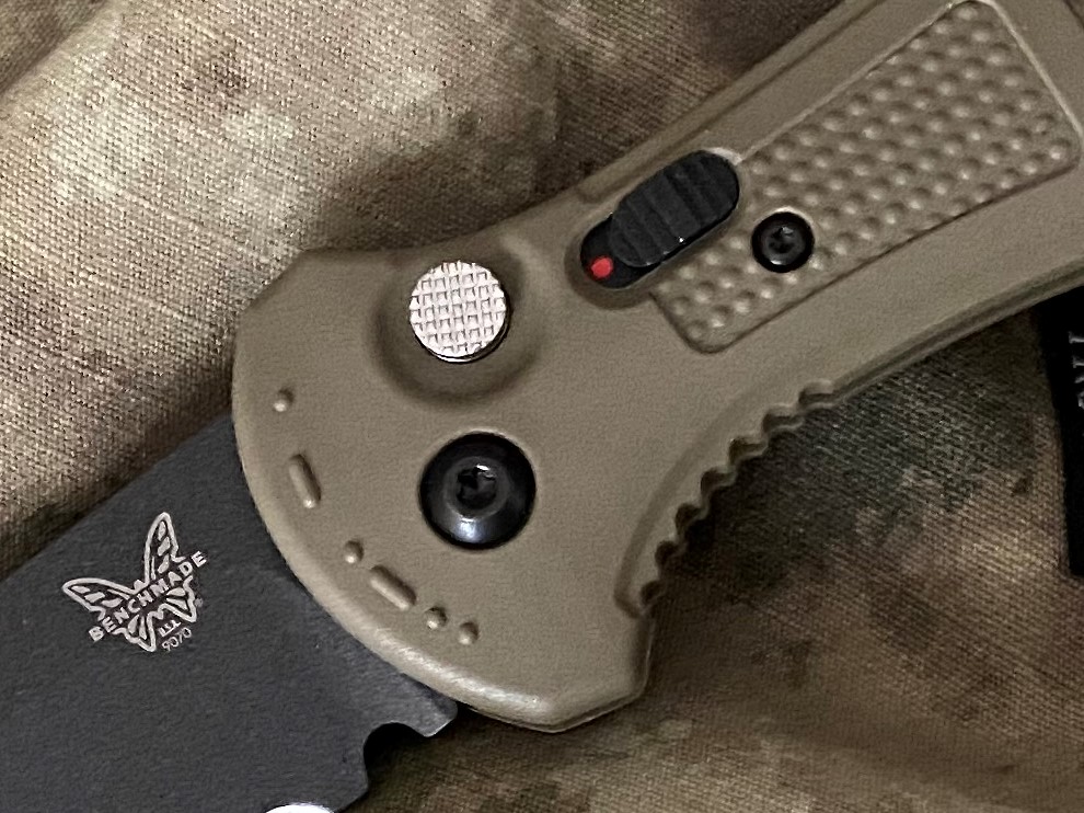 Benchmade Claymore Automatic Knife Push Button Lock Copy • Spotter Up