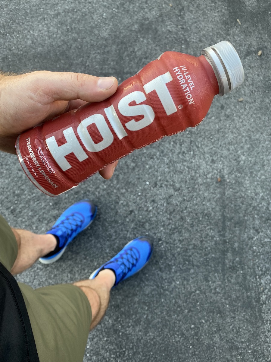 IV level Hydration by Hoist • Spotter Up