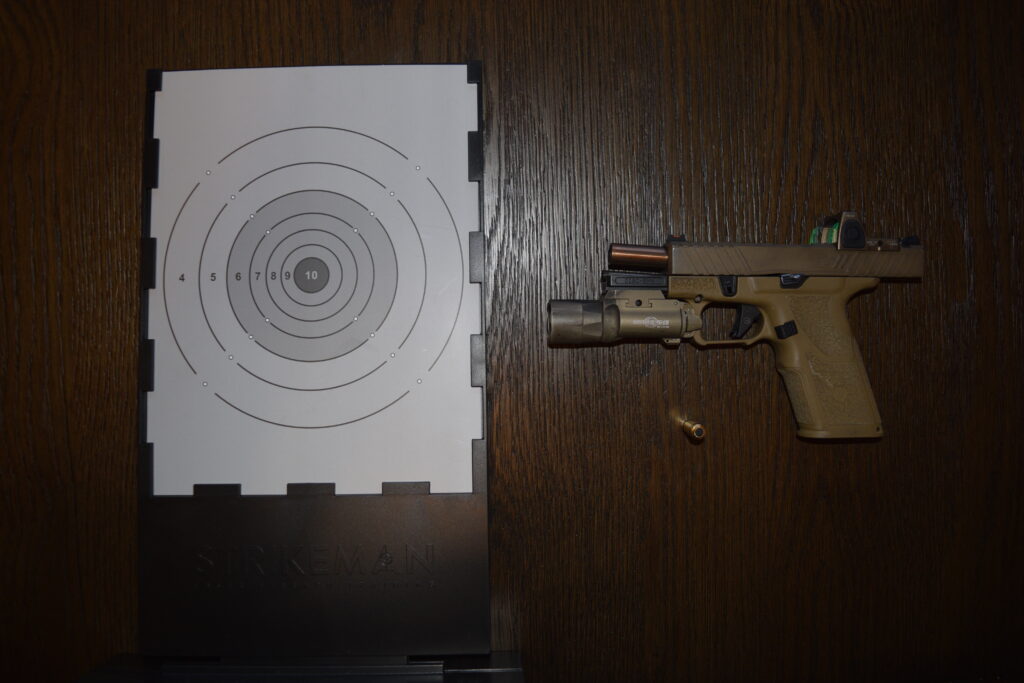 Strikeman Laser Firearms Training System. • Spotter Up