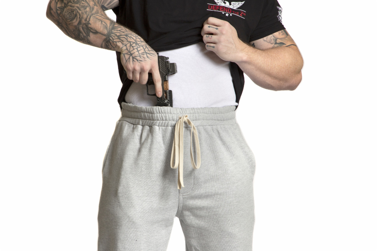 Introducing the Guardian Carry Joggers with Slimline Gun Belt from We The People  Holsters • Spotter Up