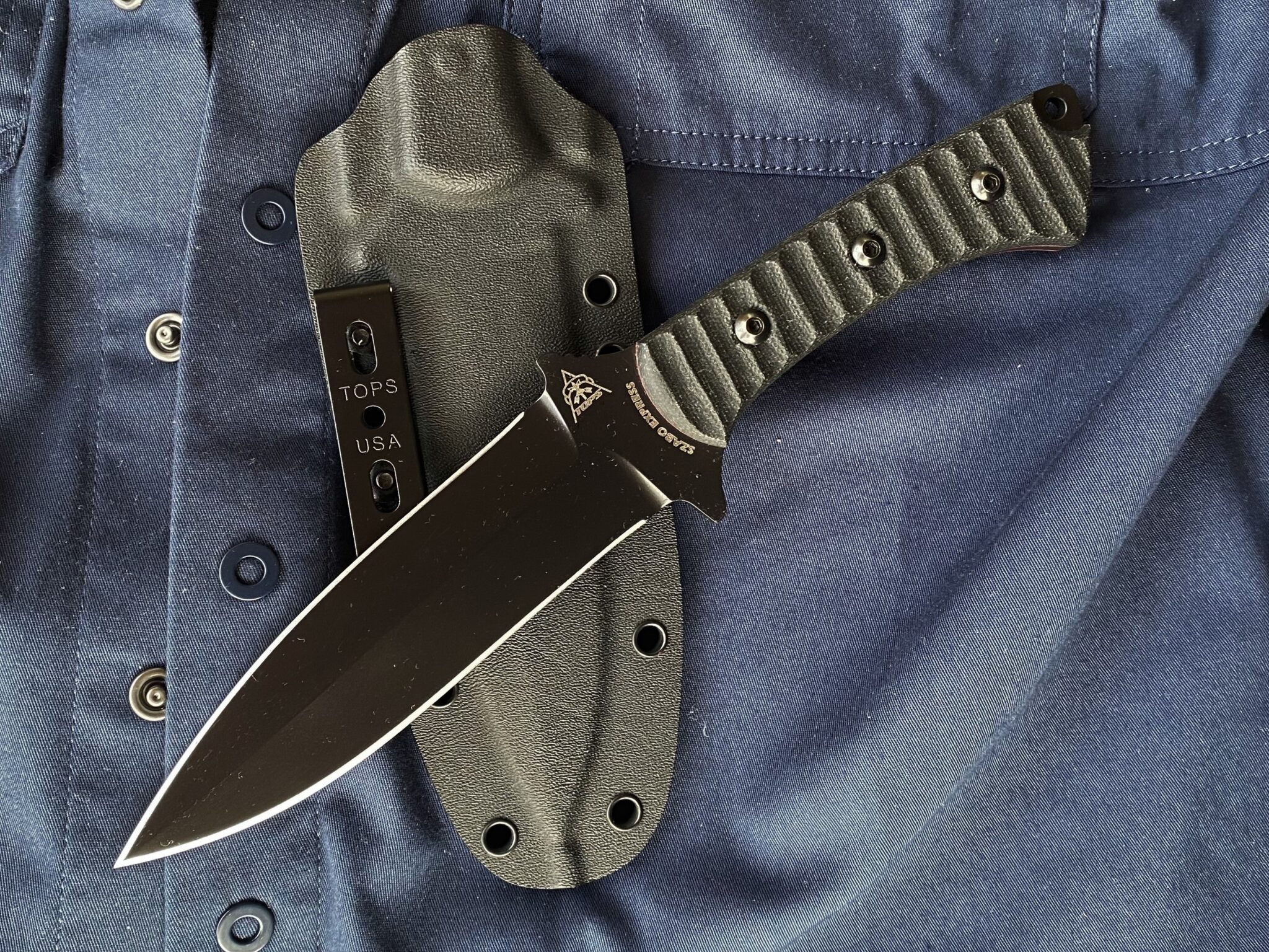 TOPS Knives Szabo Express Purebred Fighting Knife • Spotter Up