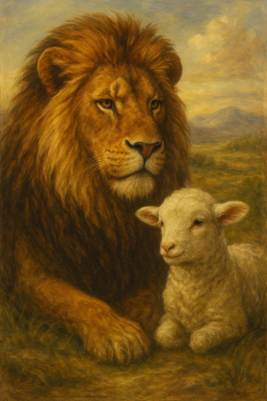 Lion and The Lamb Jesus Christ